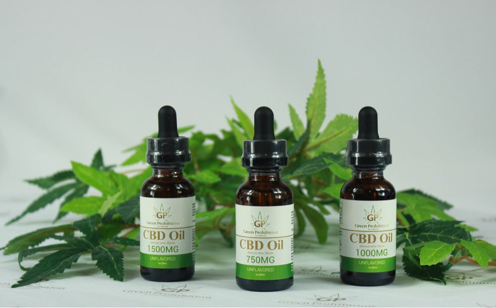 
                  
                    Load image into Gallery viewer, Unflavored Broad Spectrum CBD Oil 1000mg
                  
                