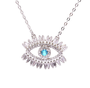 
                  
                    Load image into Gallery viewer, fearless-crown-evil-eye-necklace.jpg
                  
                
