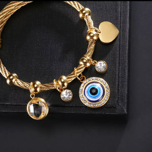 
                  
                    Load image into Gallery viewer, Elegant-Gold-Evil-Eye-Bracelet.jpg
                  
                